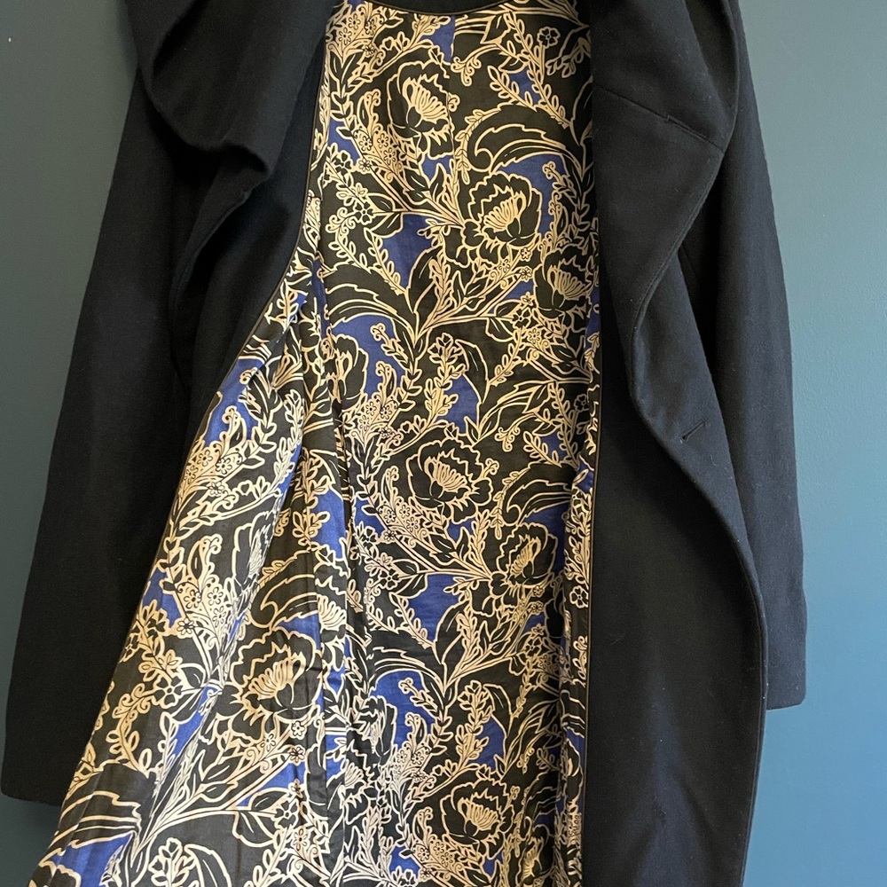 Elevenses dark blue peacoat size 10 - Picture 4 of 9